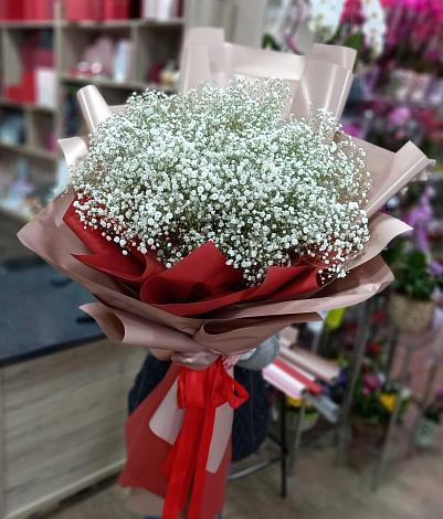 Букет цветов из: Гипсофила в Куликово
