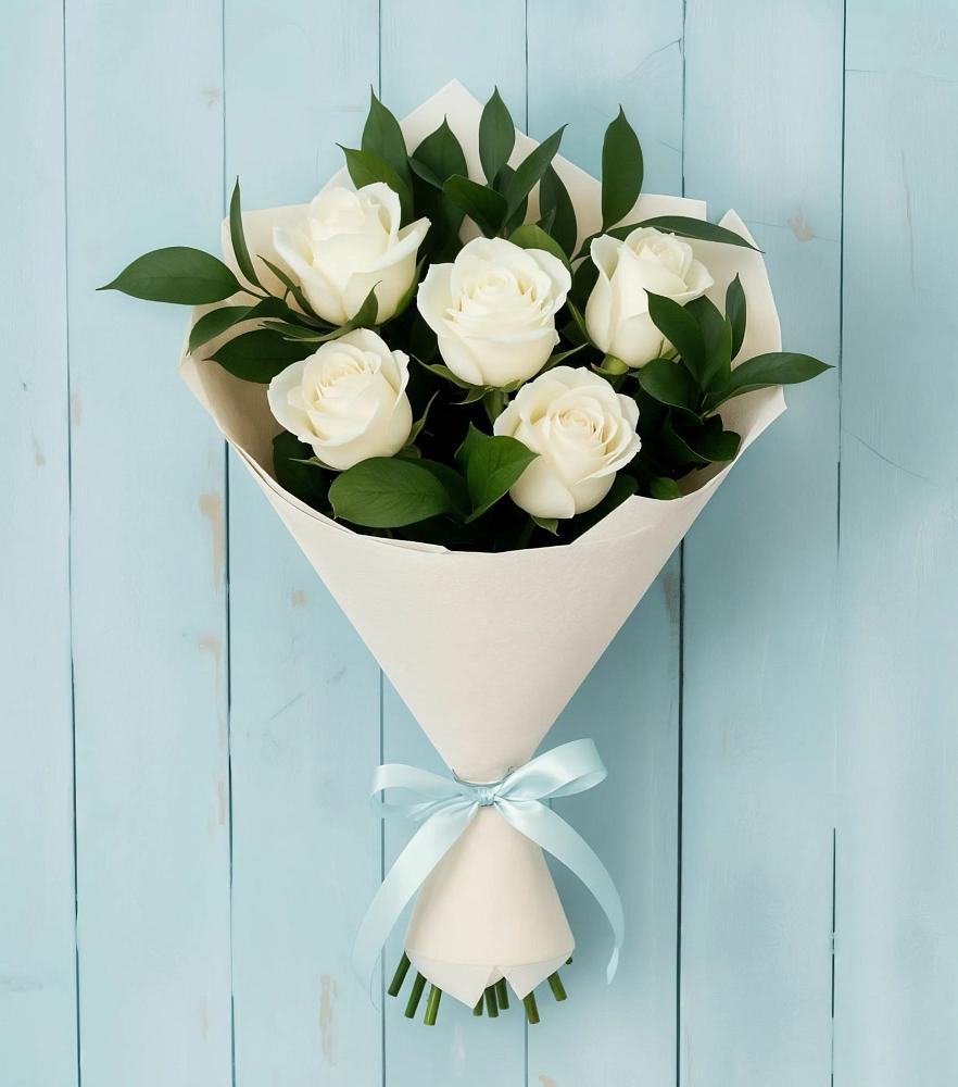 Букет цветов из: Розы в Куликово