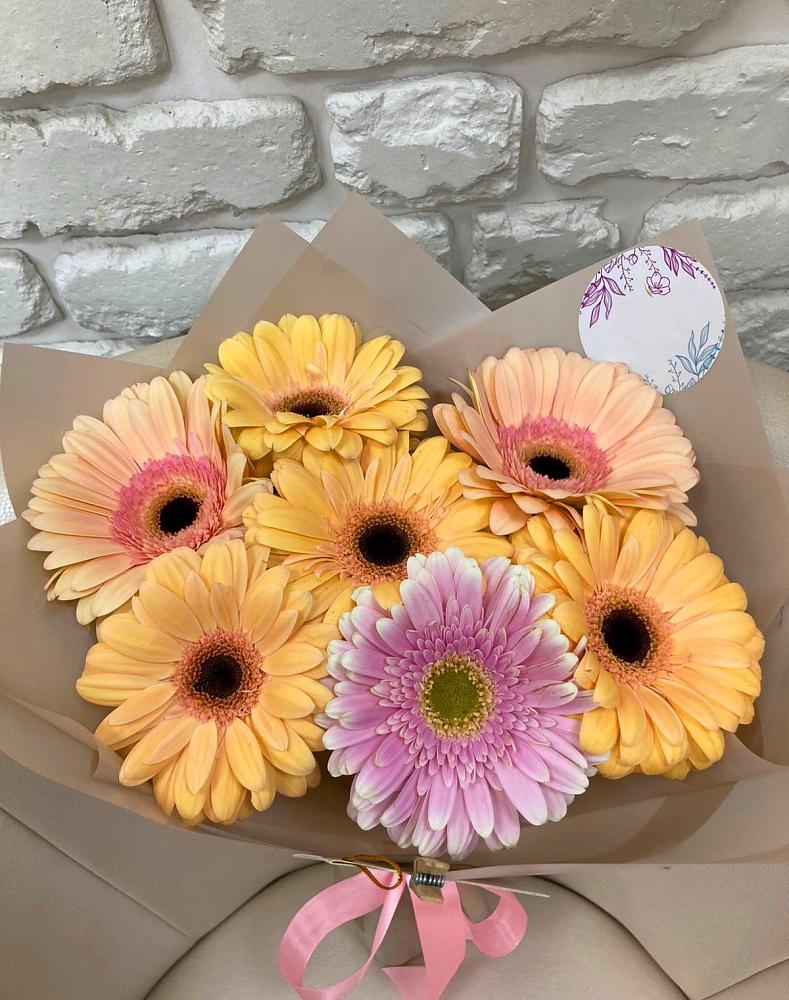 Букет цветов из: Герберы в Куликово