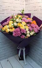 Букет цветов из:  Хризантемы и Розы #REPLACE_PRED# Куликово