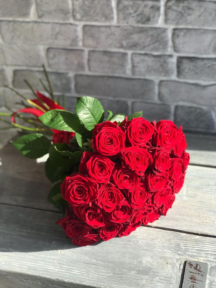 Букет Красные розы Фридом в Куликово