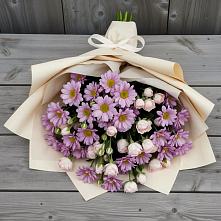 Букет цветов из:  Розы и Хризантемы #REPLACE_PRED# Куликово