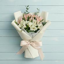 Букет цветов из:  Альстромерии #REPLACE_PRED# Куликово