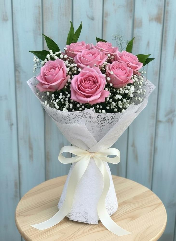 Букет цветов из: Розы в Куликово