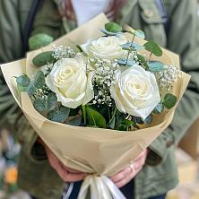 Букет Нежные грёзы в Куликово Букет цветов из: Розы в Куликово