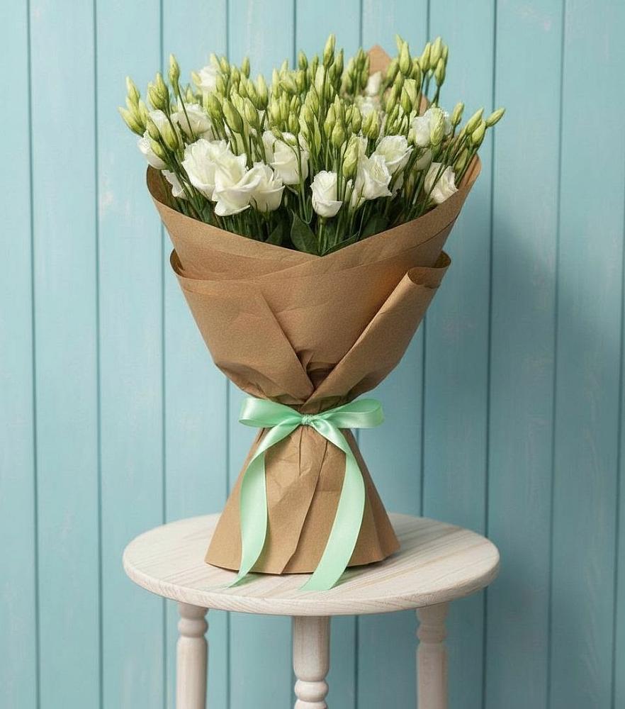 Букет цветов из: Лизиантусы в Куликово