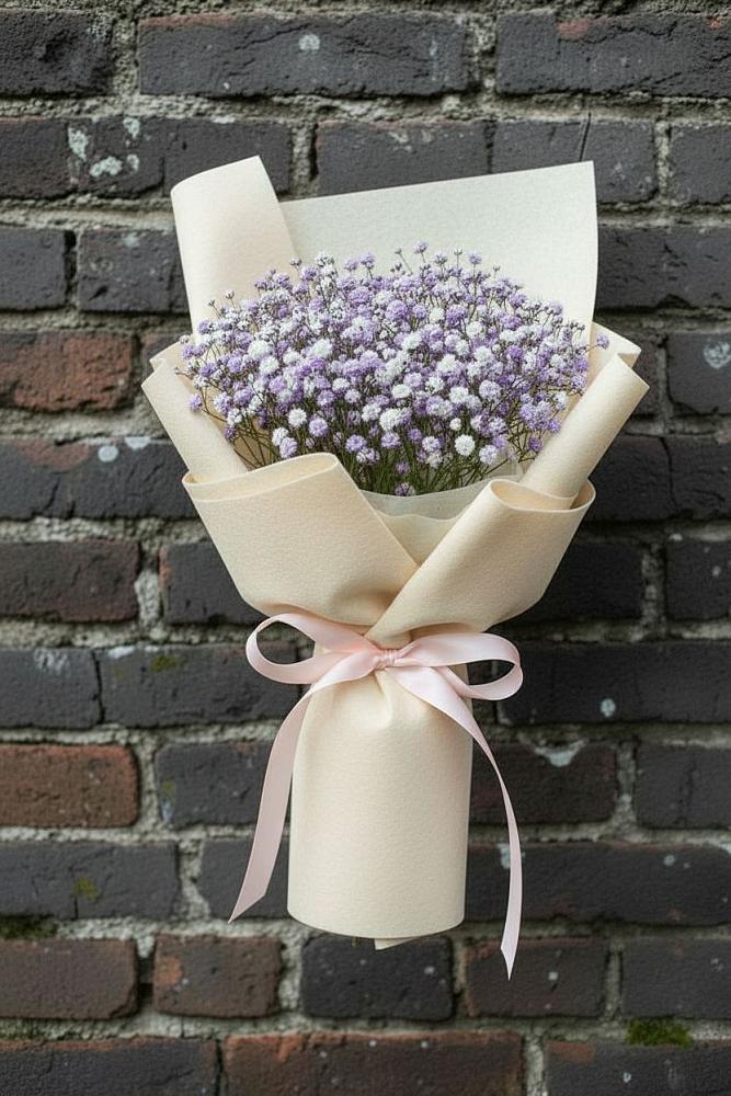 Букет цветов из: Гипсофила в Куликово