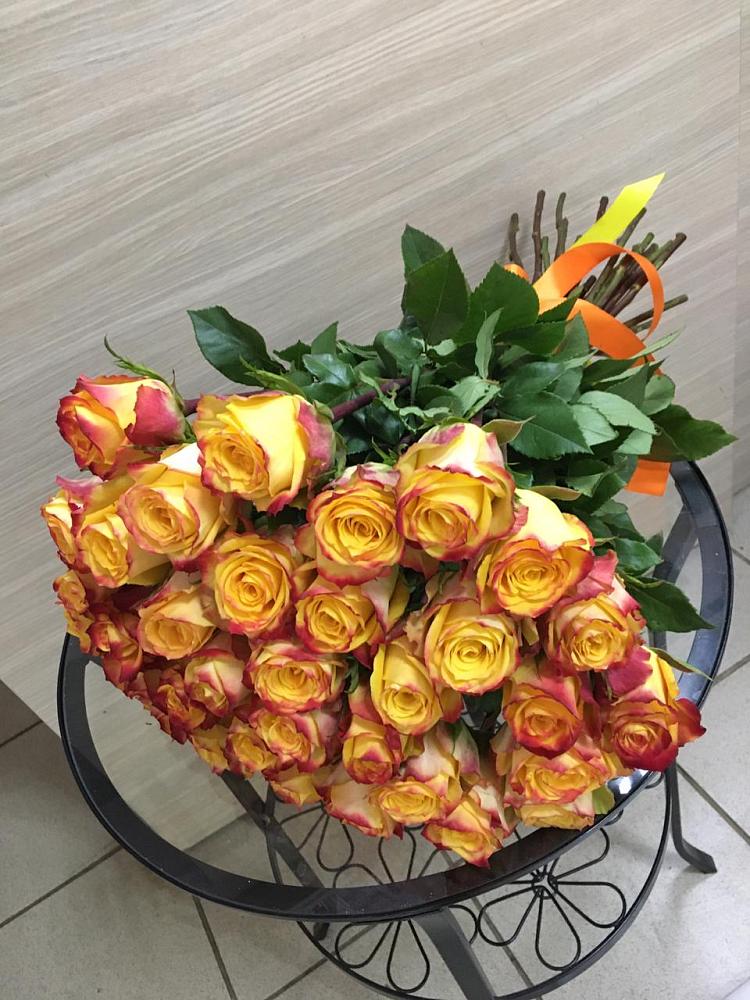 Букет Желтые розы в Куликово