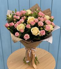 Букет цветов из:  Розы в Куликово