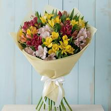 Букет цветов из:  Альстромерии в Куликово