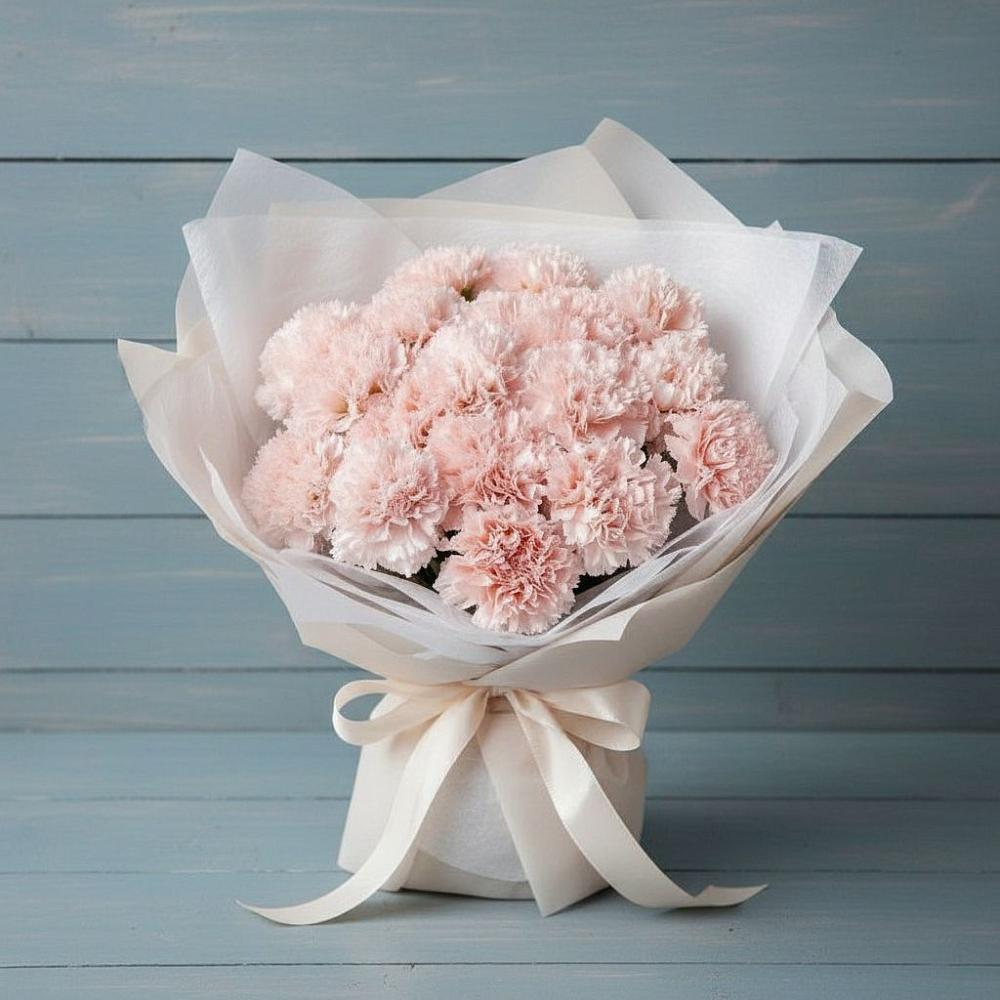 Букет цветов из: Гвоздики в Куликово