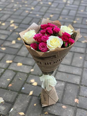 Букет цветов из: Розы в Куликово
