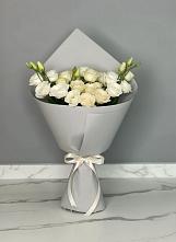 Букет цветов из:  Розы и Лизиантусы в Куликово